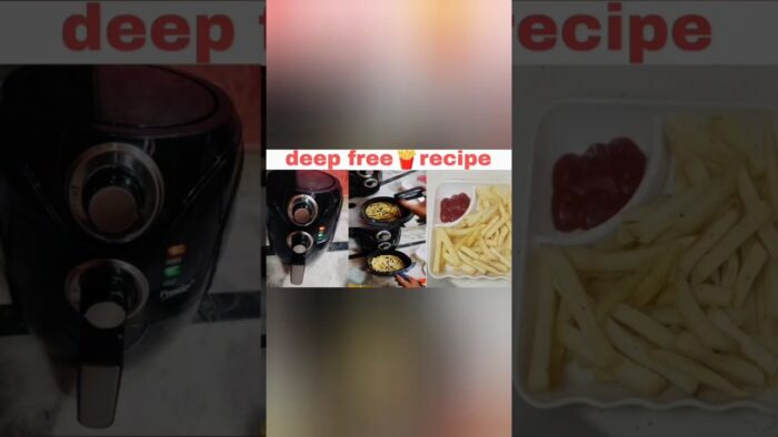 ##Air Fryer French Fries Recipe | #Kam Tel Me Crispy Fries Ghar Par 🍟###