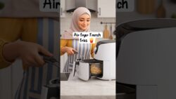 Air Fryer Fries Recipe 😍 | Crispy Fries at Home #dreamscreenai #food #fries #friedchickensandwich