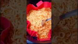 Air Fryer Maggie Recipe | Zero Oil Snack Idea #shorts #youtubeshorts