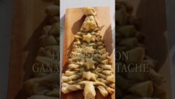 Árbol de hojaldre relleno de pistache | Receta Navideña