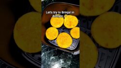 Baingan in Airfryer #trending #recipe #airfryer #airfryerrecipes #beganrecipe