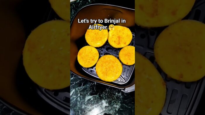 Baingan in Airfryer #trending #recipe #airfryer #airfryerrecipes #beganrecipe