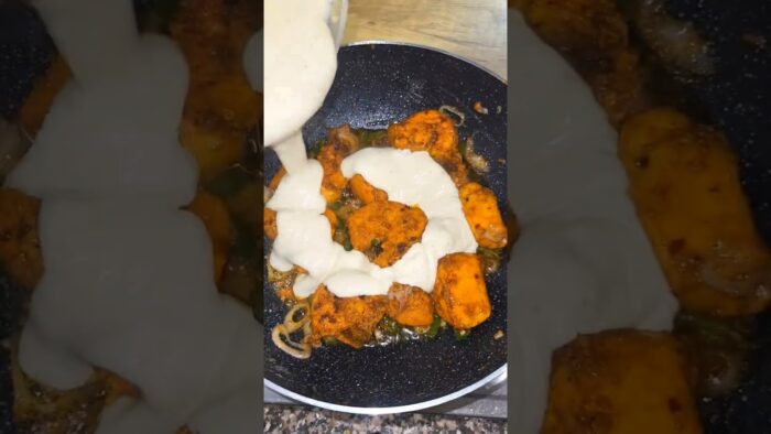 Butter Chicken recipe in Airfryer  #shorts #food #recipe #shortfeed #ytshorts