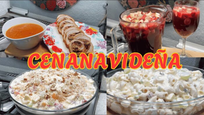 CENA NAVIDEÑA FÁCIL SIN HORNO | plato fuerte, guarnición, postre 🎄