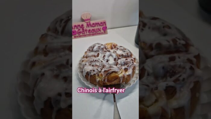 Chinois à l’airfryer ! Recette facile de cette brioche !