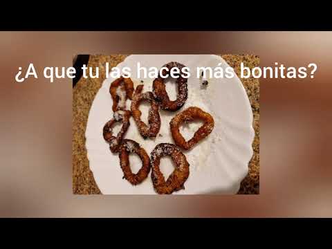 Comparativa: Rosquillas de naranja con robot + freidora de aire. Y a mano + fritas. Receta sencilla.