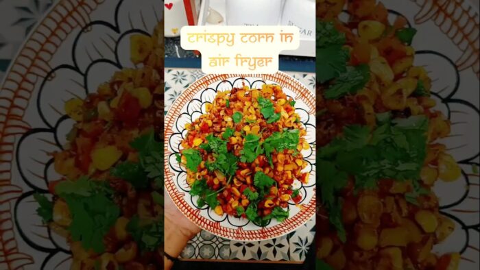Crispy Corn in Air Fryer | No Deep Fry | Perfect Evening Snack