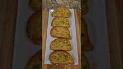 Easy make crispy garlic bread recipe #bread