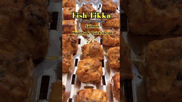 Fish Tikka Recipe #fridayvibe #konkonacooks #shorts #fishtikka #airfryerrecipes #easyrecipeideas