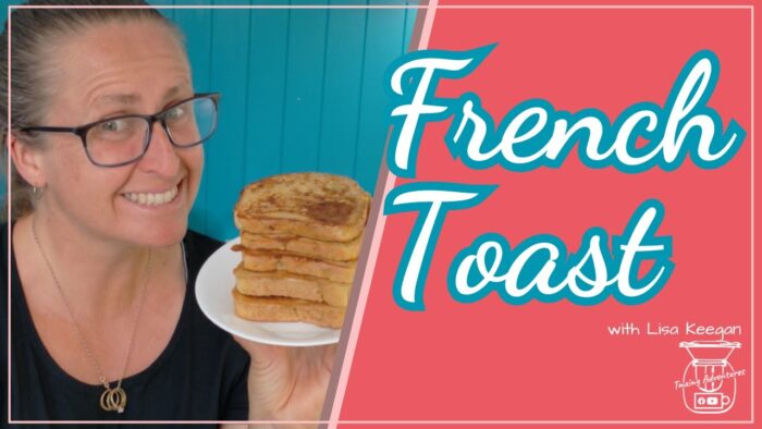 French Toast is made simple gluten free with the Thermomix