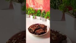 Fudgy Eggless Brownie in Air Fryer 😍 | No Egg | No Oven #shorts#brownie #eggmuffins#egglesscake