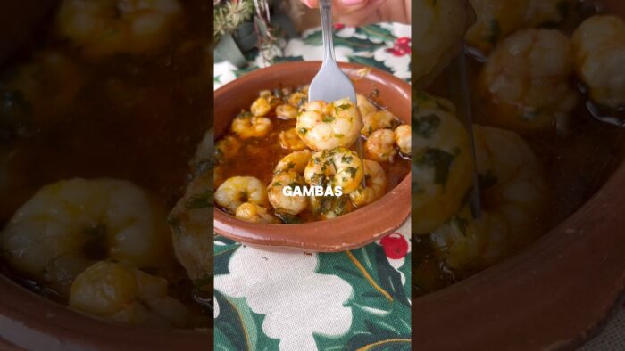 Gambas al Ajillo en Airfryer #receta #reels #recipe