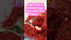 High Fibre & Refined Sugar Free Jam?! Yes Please 😍