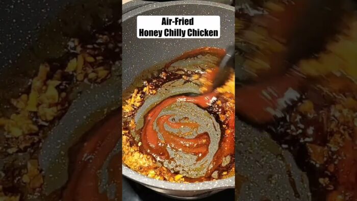 Honey Chilly Chicken in Air Fryer | Air Fryer Chicken Recipe | Air Fryer recipes in Hindi #airfryer