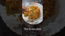 How To Make Pizza In Air Fryer | Pizza Recipe In Air Fryer #shorts #viral #youtubeshorts