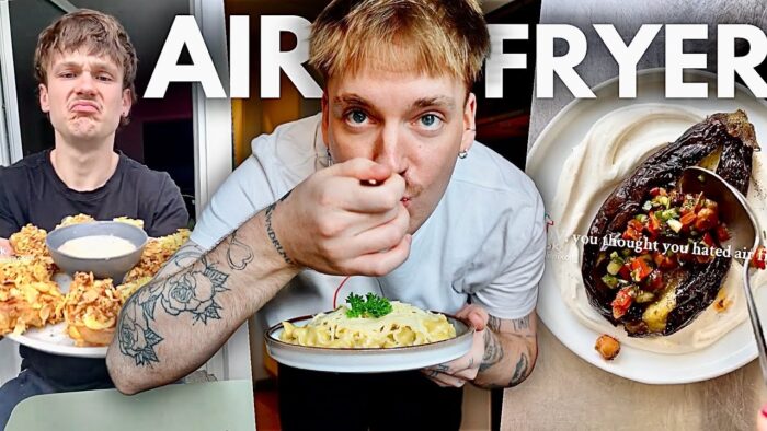 Ich teste virale Airfryer Rezepte aus 👨🏼‍🍳