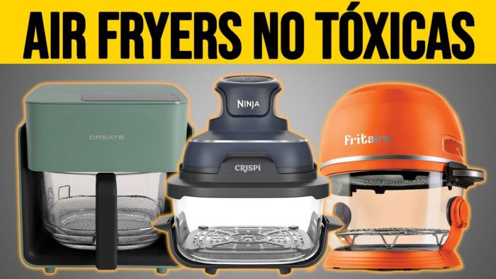 LAS MEJORES FREIDORAS DE AIRE DE CRISTAL DE 2025 | TOP AIR FRYERS NO TÓXICAS