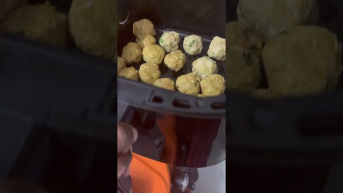 (Loki) bottle gourd kofta ball in airfryer #xiaomi #airfryer