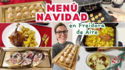 MENÚ NAVIDAD en FREIDORA DE AIRE *Recetas Fáciles y Rápidas con MOULINEX Surface XL*