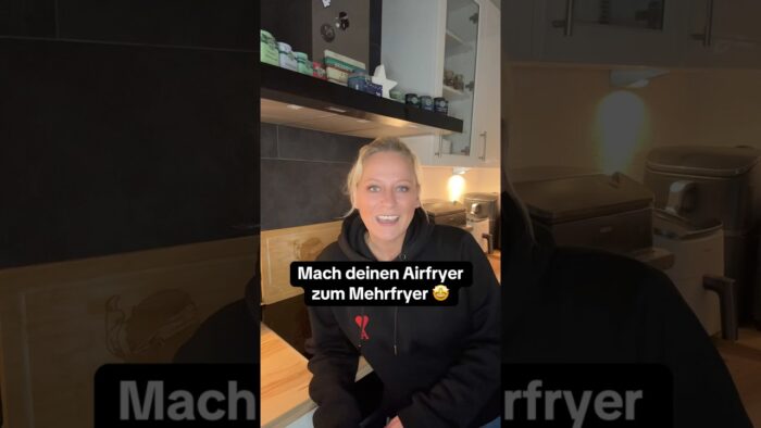 Mach deinen Airfryer zum Mehrfryer 😍