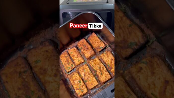 Melting Paneer Steak In Airfryer – Amazing Recipe😋  #airfryer #paneer
