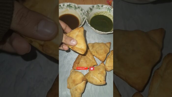 Mini samosa recipe | #food #yt #recipe #ytshorts #cooking #airfryer #airfryerrecipes #samosa #shorts