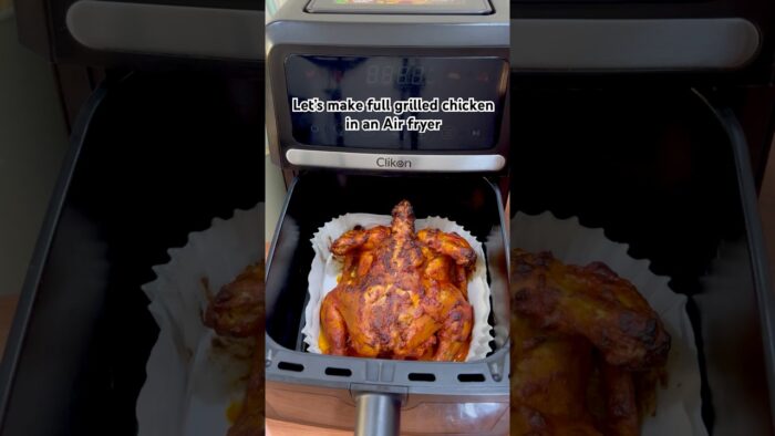 No mess easy Airfryer grilled chicken recipe for beginners #viralairfryer #trendingshorts #yt #reels