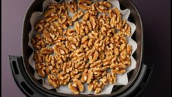 Nueces tostadas en freidora de aire: crujientes y deliciosas. Cómo tostar nueces en la freidora  ...