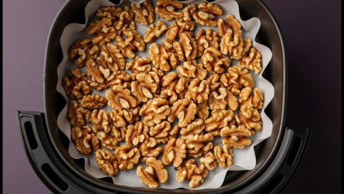 Nueces tostadas en freidora de aire: crujientes y deliciosas. Cómo tostar nueces en la freidora d…