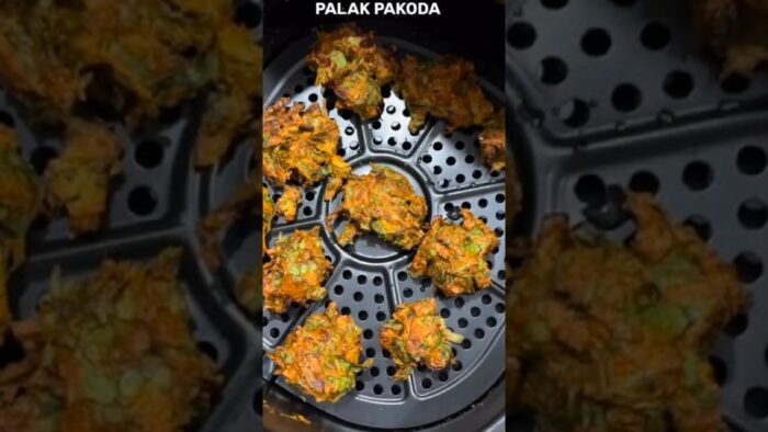 Oil Free Pakoda 😱 Recipe | Air Fryer Magic | #shorts #viral