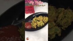 🥬Pakoda in Air Fryer 🧅 #pakodarecipe #pakoda #trending #airfryerrecipes #ytshorts