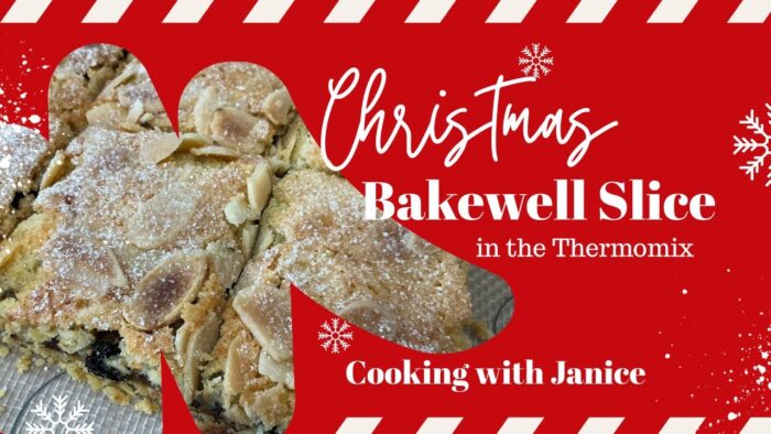 Porción navideña de Bakewell en la Thermomix (TM7) (con una rápida actualización de la cesta) – C…