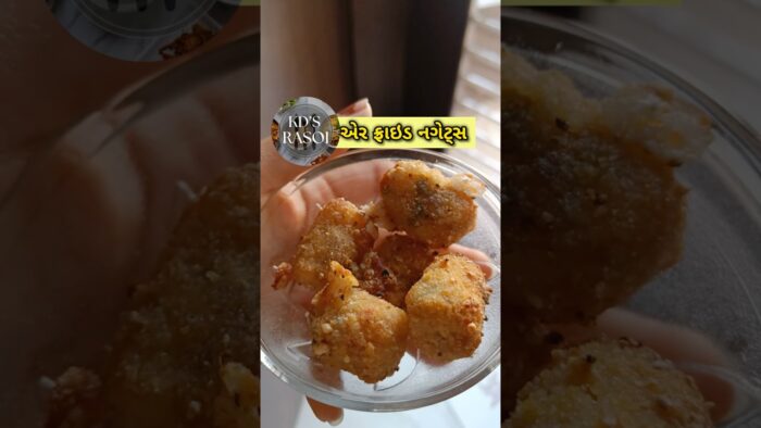 Potato Garlic Nuggets 😍 #shorts #explore #howto #nuggets #potatonuggets #airfryer #food