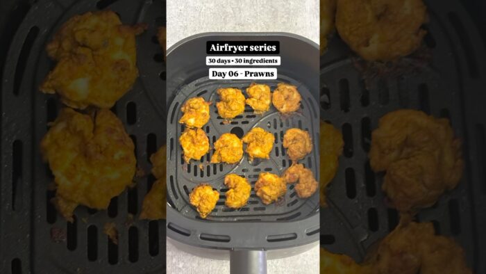Prawns koliwada in airfryer #prawns #airfryerrecipes #youtubeshorts #viralshorts