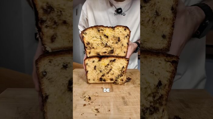 RECETA DE PANETTONE DE CHOCOLATE 🍫#panettone #receta #recetas #Navidad #Christmas #Recipe #postres