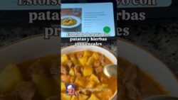 Receta de estofado de pavo y hierbas provenzales con Thermomix