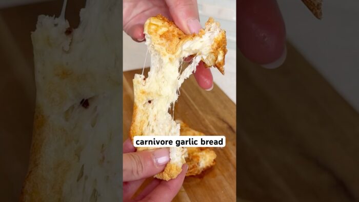 Receta de pan de queso y ajo carnívoro