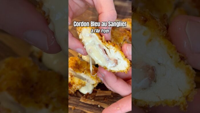 Recette du Cordon Bleu à l’Air Fryer !