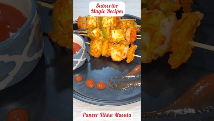 Restaurant Style Paneer Tikka Masala Air Fryer Recipe #shorts#ytshorts#magicrecipes