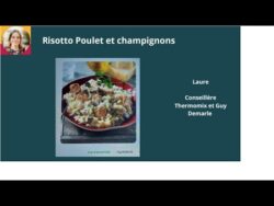 Risotto poulet et champignons au Thermomix 7