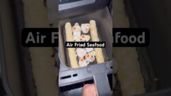 Seafood + Air fryer = 😋 #food