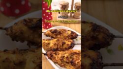 Skewer chicken recipe #konkonacooks #airfryerrecipes #shorts #chickenskewers #food #healthyrecipes