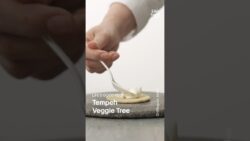 Tempeh Veggie Tree | LG SolarDOM™ Recipe #Shorts