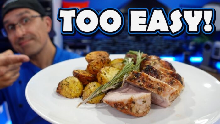 The #1 SECRET to PERFECTLY ROASTED Pork and Potatoes with Ninja Crispi Pro
