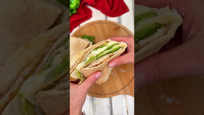 WRAP CHICKEN VELOCE IN FRIGGITRICE AD ARIA