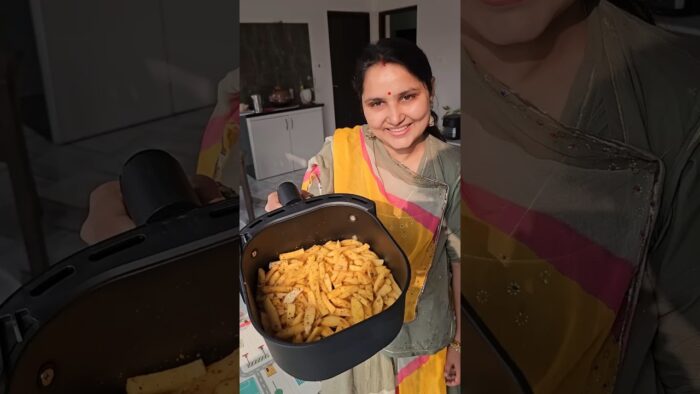 Yeh lo ghar par French Fries banane ka bilkul aasan tarika😋