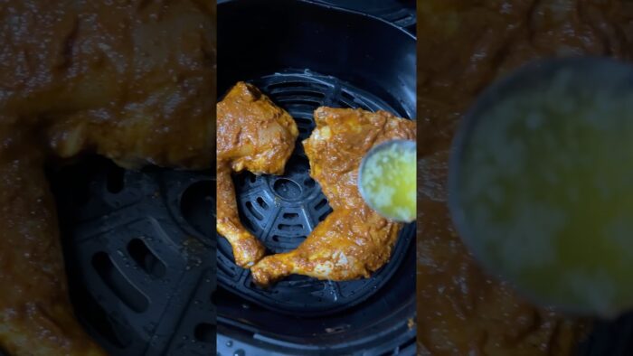 🔥airfryer alfaham chicken recipe🔥#shortvideo #food #kajuzz-kitchen