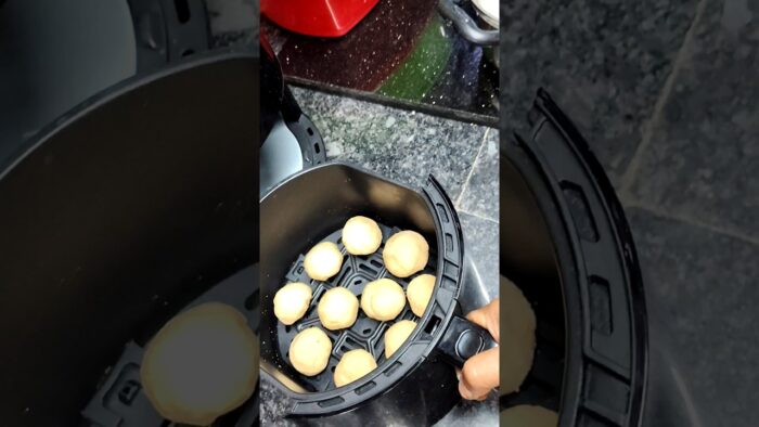 bati in airfryer #viralshorts #viralplzz #cooking #1million