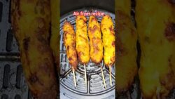 chicken tikka in an air fryer