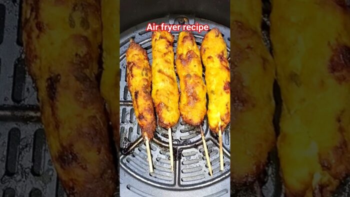 chicken tikka in an air fryer